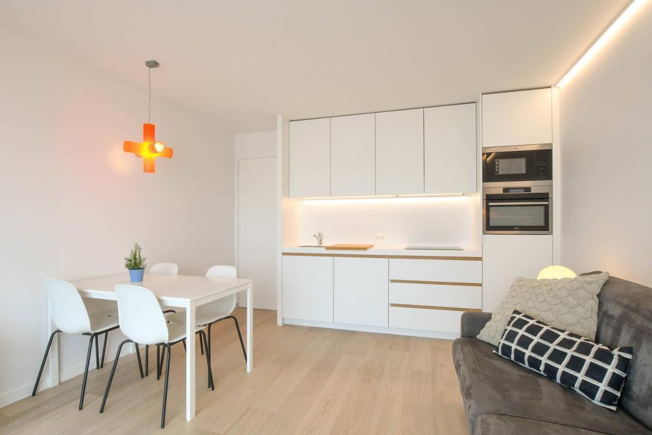 Studio Zwembad Met Frontaal Zeezicht Oostende Dış mekan fotoğraf